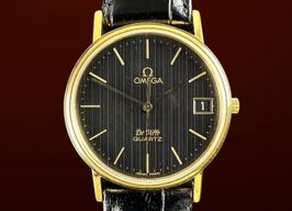Omega De Ville 192.0056 (1979) - Black dial 32 mm Gold/Steel case