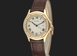 Cartier Cougar 887905 (Unknown (random serial)) - White dial 33 mm Yellow Gold case
