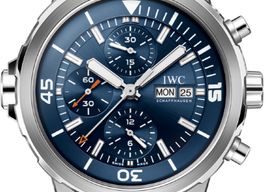 IWC Aquatimer Chronograph IW376806 (2025) - Blauw wijzerplaat 44mm Staal