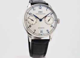 IWC Portuguese Automatic 500107 (2007) - Silver dial 42 mm Steel case