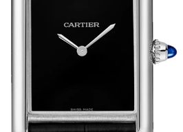 Cartier Tank WSTA0072 (2025) - Black dial 34 mm Steel case