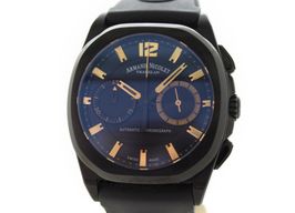 Armand Nicolet J09 A654AQN-NC-GG4710N (2020) - Zwart wijzerplaat 41mm Staal