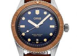 Oris Divers Sixty Five 01 733 7707 4355-07 5 20 45 (2023) - Blauw wijzerplaat 40mm Staal