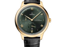 Omega De Ville 434.53.41.21.10.001 (2026) - Green dial 41 mm Yellow Gold case