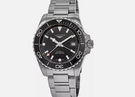 Longines HydroConquest L3.890.4.56.6 (2025) - Black dial 43 mm Steel case