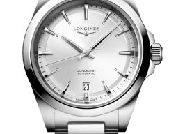 Longines Conquest L3.720.4.72.6 (2025) - Zilver wijzerplaat 38mm Staal