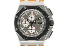 Audemars Piguet Royal Oak Offshore Chronograph 26400IO.OO.A004CA.01 (2021) - Grey dial 44 mm Titanium case