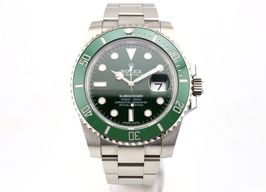Rolex Submariner Date 116610LV (2018) - Groen wijzerplaat 40mm Staal