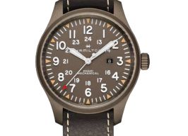 Hamilton Khaki Field H69829560 (2025) - Brown dial 50 mm Steel case