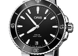 Oris Aquis Date 01 733 7731 4154-07 4 18 64FC (2023) - Black dial 37 mm Steel case
