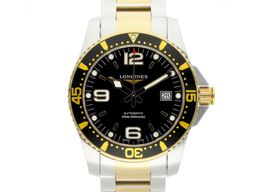 Longines HydroConquest L3.742.3.56.7 (2022) - Zwart wijzerplaat 41mm Staal