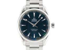 Omega Seamaster Aqua Terra 522.10.42.21.03.001 (2018) - Blue dial 42 mm Steel case