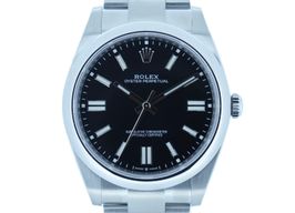 Rolex Oyster Perpetual 41 124300 (2024) - Black dial 41 mm Steel case