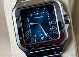 Cartier Santos WSSA0071 (2024) - Blue dial 40 mm Steel case