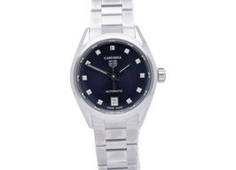 TAG Heuer Carrera Lady WBN2413.BA0621 (2024) - Blue dial 29 mm Steel case