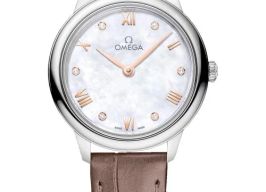 Omega De Ville 434.13.28.60.55.001 (2026) - Wit wijzerplaat 28mm Staal