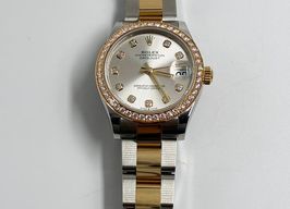 Rolex Lady-Datejust 279383RBR (2026) - Silver dial 28 mm Gold/Steel case
