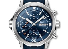 IWC Aquatimer Chronograph IW376806 (2023) - Blauw wijzerplaat 44mm Staal