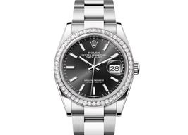 Rolex Datejust 36 126284RBR (2024) - Zwart wijzerplaat 36mm Staal