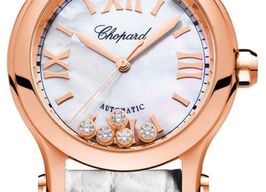 Chopard Happy Sport 274893-5009 (2026) - Pearl dial 30 mm Rose Gold case