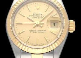 Rolex Lady-Datejust 69173 (1996) - Champagne dial 26 mm Gold/Steel case