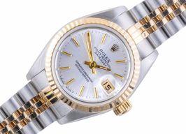 Rolex Lady-Datejust 69173 (1993) - Silver dial 26 mm Gold/Steel case