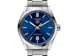 TAG Heuer Carrera Calibre 5 WBN2112.BA0639 (2025) - Blue dial 39 mm Steel case