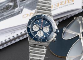 Breitling Chronomat AB0136161C1A1 (Unknown (random serial)) - Blue dial 44 mm Steel case