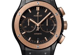 Hublot Classic Fusion Chronograph 521.CO.1181.RX (2024) - Zwart wijzerplaat 45mm Keramiek