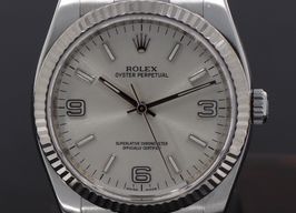 Rolex Oyster Perpetual 36 116034 (2009) - Silver dial 36 mm Steel case