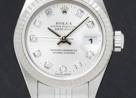 Rolex Lady-Datejust 79174 (2001) - Zilver wijzerplaat 26mm Staal