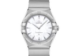 Omega Constellation Quartz 131.10.28.60.05.001 (2024) - Wit wijzerplaat 28mm Staal