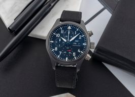 IWC Pilot Chronograph Top Gun IW389101 (Unknown (random serial)) - Black dial 45 mm Ceramic case