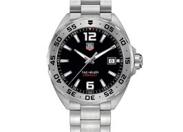 TAG Heuer Formula 1 Quartz WAZ1112.BA0875 (2024) - Zwart wijzerplaat 41mm Staal