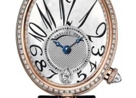 Breguet Reine de Naples 8918BR/58/964/D00D3L (2026) - Wit wijzerplaat 36mm Roségoud