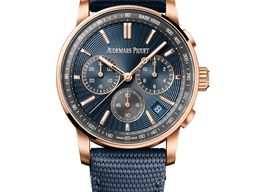 Audemars Piguet CODE 11.59 26393OR.OO.A348KB.01 (2025) - Blauw wijzerplaat 41mm Roségoud