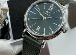 IWC Portofino Automatic IW357412 (2023) - Groen wijzerplaat 34mm Staal