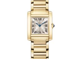 Cartier Tank Française WGTA0344 (2025) - Gold dial 21 mm Yellow Gold case