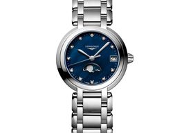 Longines PrimaLuna L8.115.4.98.6 (2024) - Blauw wijzerplaat 31mm Staal