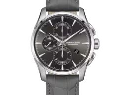 Hamilton Jazzmaster Auto Chrono H32586881 (2026) - Grijs wijzerplaat 42mm Staal