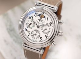 IWC Da Vinci Perpetual Calendar IW375803 (Unknown (random serial)) - Silver dial 42 mm Steel case