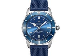 Breitling Superocean Heritage II 46 AB2020161C1S1 (2024) - Blauw wijzerplaat 46mm Staal