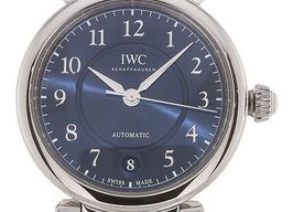 IWC Da Vinci Automatic IW458312 (2024) - Blauw wijzerplaat 36mm Staal