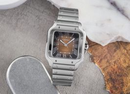 Cartier Santos WSSA0065 (Onbekend (willekeurig serienummer)) - Brons wijzerplaat 35mm Staal