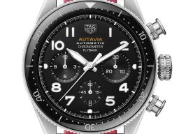 TAG Heuer Autavia CBE511A.FC8279 (2023) - Zwart wijzerplaat 41mm Staal