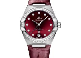 Omega Constellation 131.18.36.20.61.001 (2025) - Red dial 36 mm Steel case