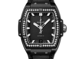 Hublot Spirit of Big Bang 665.CX.1170.LR.1204 (2023) - Zwart wijzerplaat 39mm Keramiek