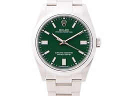 Rolex Oyster Perpetual 36 126000 (2024) - Groen wijzerplaat 36mm Staal