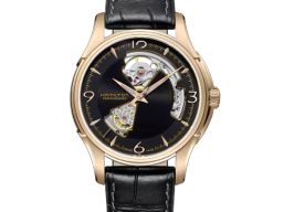 Hamilton Jazzmaster Open Heart H32575735 (2025) - Zwart wijzerplaat 40mm Staal