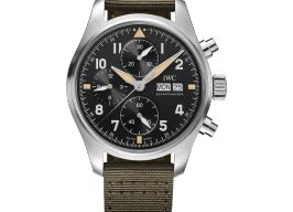 IWC Pilot Spitfire Chronograph IW387901 (2025) - Black dial 41 mm Steel case